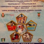 Campionato Assoluto di Triathlon e Tetrathlon ad Asti sabato 21 e domenica 22 aprile