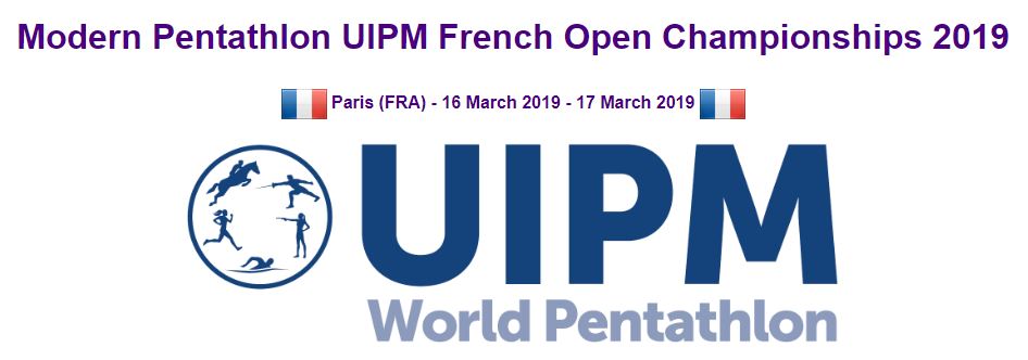 Convocazioni French Open Championships Parigi (FRA) 15-18 marzo 2019