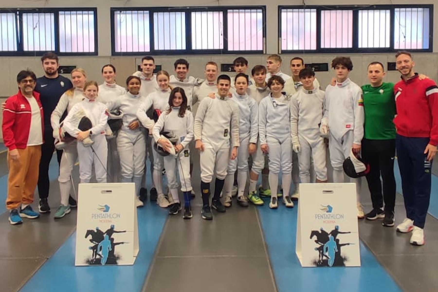 La Nazionale Lituana in raduno a Modena, focus sulla scherma con i pentatleti az...