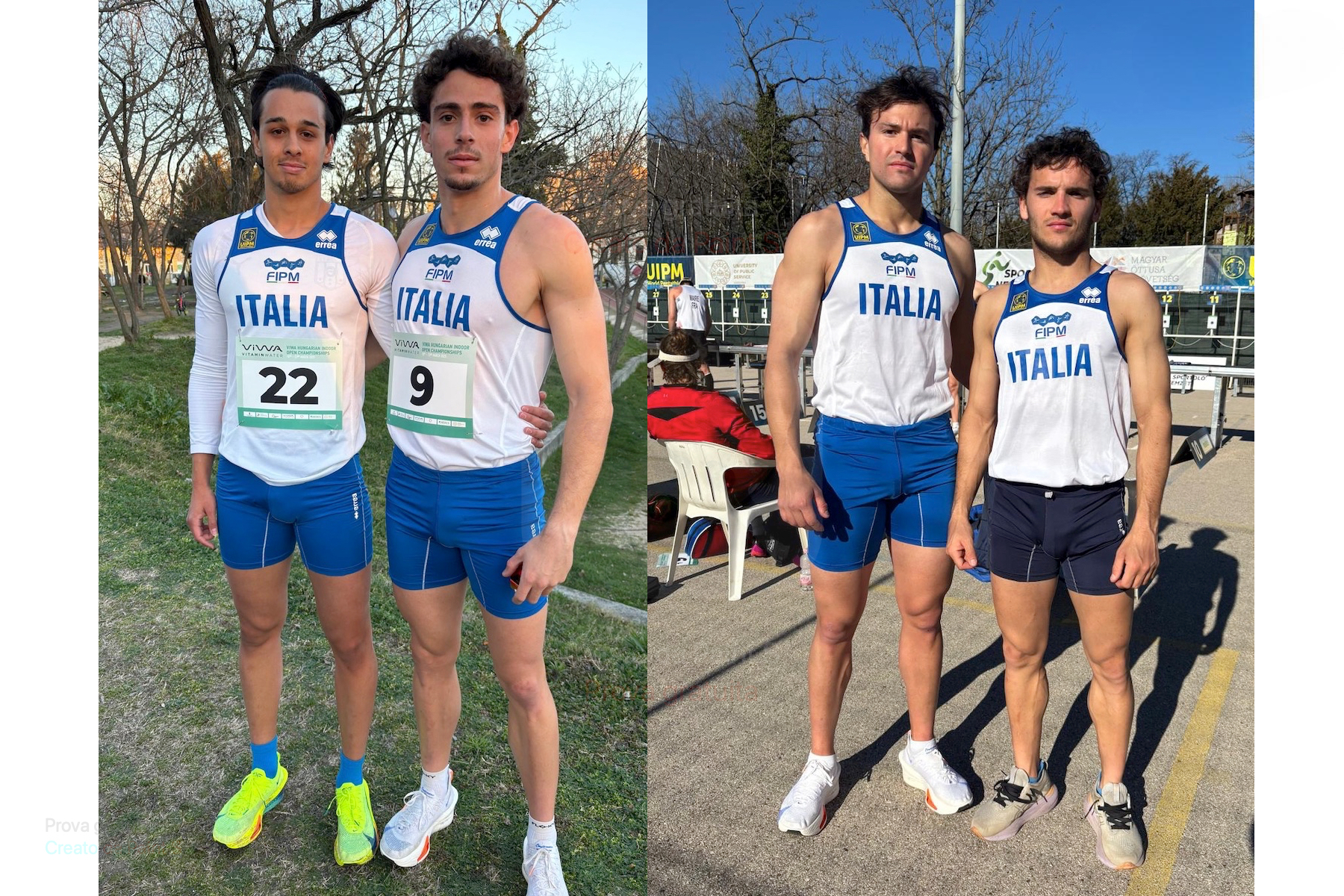 Hungarian Indoor Open Championships: i quattro azzurri in gara conquistano le se...