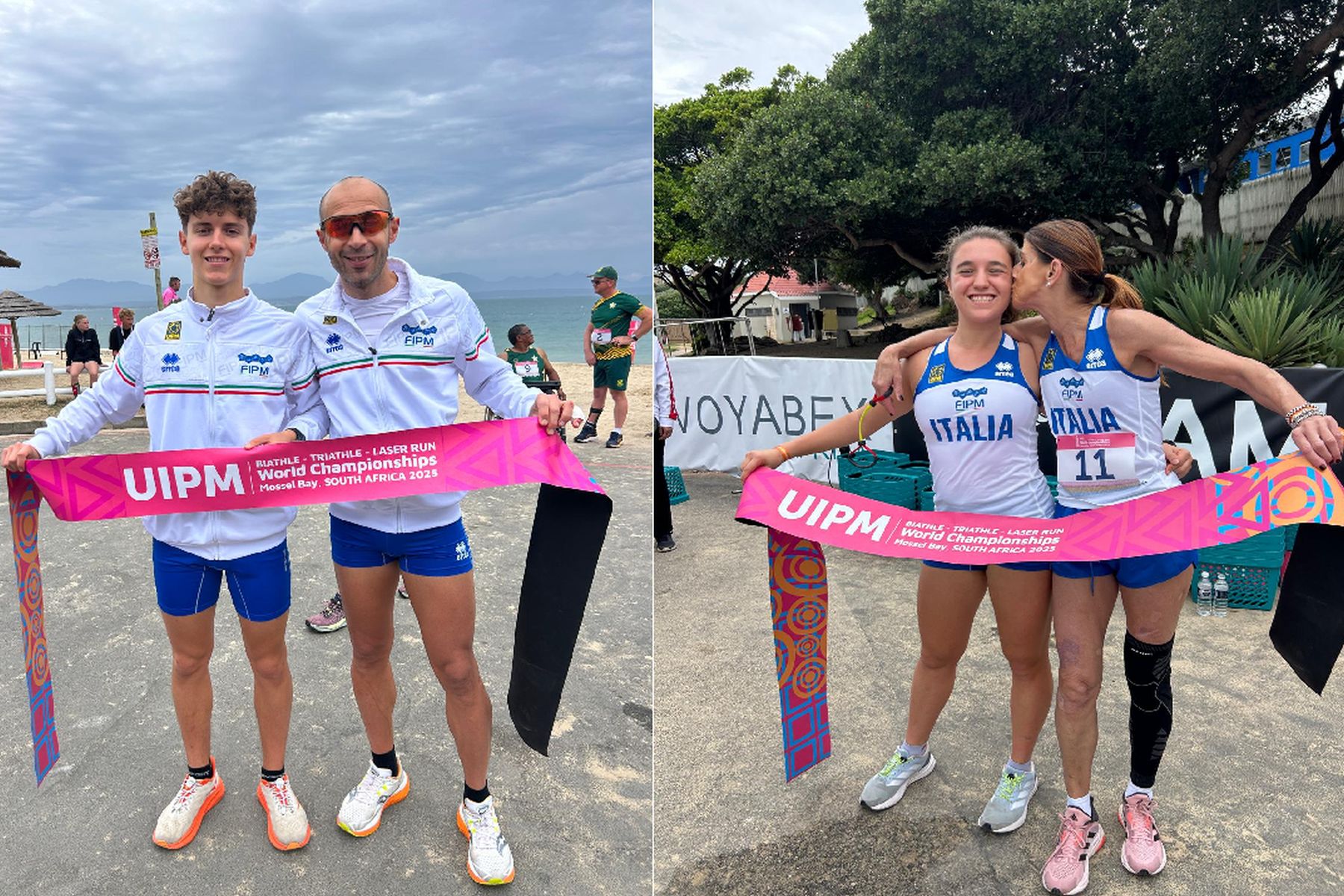 Parapentathlon, Italia protagonista a Mossel Bay:  doppio oro mondiale con Menco...
