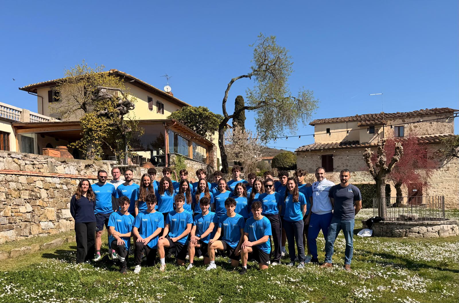 Concluso il Raduno della Nazionale Giovanile: test funzionali, nuoto e scherma p...