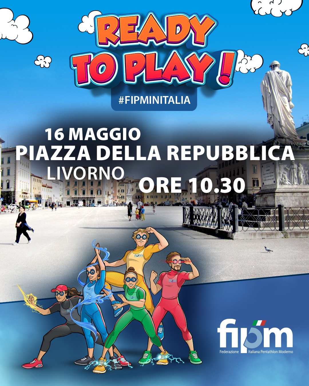 #FIPMINITALIA: il tour READY TO PLAY fa tappa a Livorno...