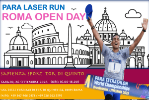 Parapentathlon: a Roma il 26 settembre la seconda tappa degli Open Day di Para Laser Run