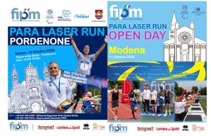 Parapentathlon: a Pordenone e Modena due Open Day per scoprire e provare il Para Laser Run