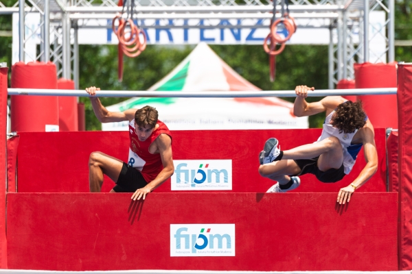 Beggio Matteo JuniorA.S.D. P.M. TORINO, Forciniti Alessandro JuniorG.S. FIAMME ORO OstacoliCAMPIONATO ITALIANO ASSOLUTO di ODMaschile e FemminileMontelibretti 9-10 maggio 2026Foto D. Montano / DBM - Deepbluemedia