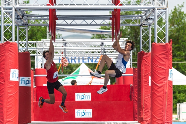Beggio Matteo JuniorA.S.D. P.M. TORINO, Forciniti Alessandro JuniorG.S. FIAMME ORO OstacoliCAMPIONATO ITALIANO ASSOLUTO di ODMaschile e FemminileMontelibretti 9-10 maggio 2026Foto D. Montano / DBM - Deepbluemedia