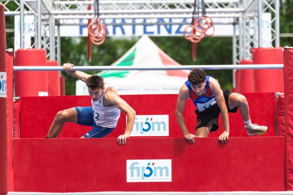 Vari Edoardo JuniorA.S.D. ATHLION ROMA, Agavriloaie Denis JuniorC. S. E. OstacoliCAMPIONATO ITALIANO ASSOLUTO di ODMaschile e FemminileMontelibretti 9-10 maggio 2026Foto D. Montano / DBM - Deepbluemedia