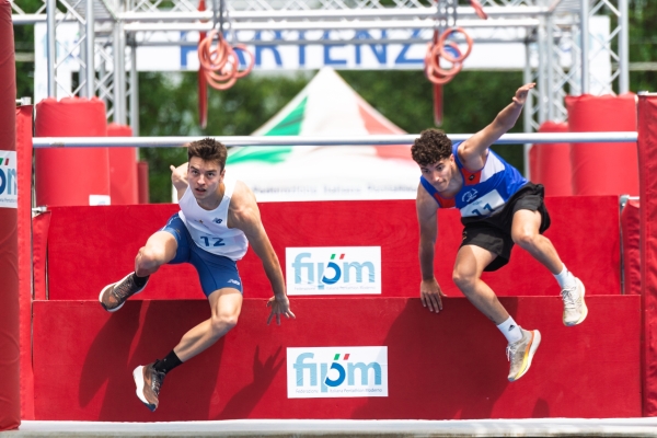 Vari Edoardo JuniorA.S.D. ATHLION ROMA, Agavriloaie Denis JuniorC. S. E. OstacoliCAMPIONATO ITALIANO ASSOLUTO di ODMaschile e FemminileMontelibretti 9-10 maggio 2026Foto D. Montano / DBM - Deepbluemedia