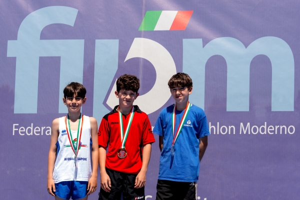 Podio Dell’unto Kevin Under 13 - Esordienti BA.S.D. C.S.P. APRILIA Pecci Manuel Under 13 - Esordienti BMORE SPORT A.S.D. Rossetti Tommaso Under 13 - Esordienti BA.S.D. P.M. RIOFREDDO Ostacoli
CAMPIONATO ITALIANO di OD
Maschile e Femminile
Montelibretti 9-10 maggio 2026
Foto D. Montano / DBM - Deepbluemedia
