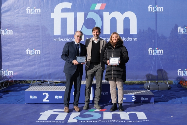 Da sx  Gianni Cunei Gabriele Vescio Roberta Cuneo 
FIPM  Campionato Italiano Assoluto
Memorial Valter Magni
 CPO Montelibretti
Photo  / Deepbluemedia 
DBM Reserved Rights 
Author must be mentioned when published
Editorial/media use only