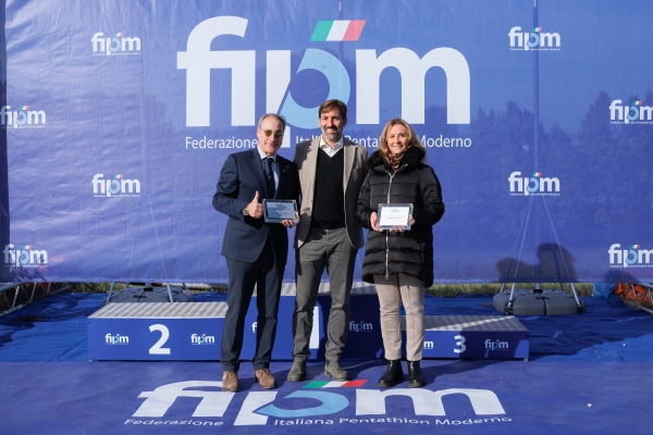 Da sx  Gianni Cunei Gabriele Vescio Roberta Cuneo 
FIPM  Campionato Italiano Assoluto
Memorial Valter Magni
 CPO Montelibretti
Photo  / Deepbluemedia 
DBM Reserved Rights 
Author must be mentioned when published
Editorial/media use only
