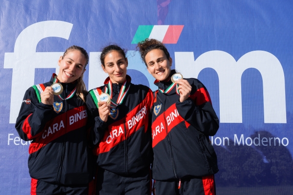 Da sx  Maria Lea Lopez Aurora e Francesca Tognetti Gs Carabinieri 
FIPM  Campionato Italiano Assoluto
Memorial Valter Magni
 CPO Montelibretti
Photo  / Deepbluemedia 
DBM Reserved Rights 
Author must be mentioned when published
Editorial/media use only