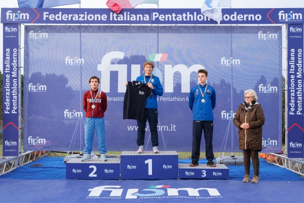 da sx Emanuele Tromboni Giorgio Malan Denis Agavriloaie Luciana Dapretto 
FIPM  Campionato Italiano Assoluto
Memorial Valter Magni
 CPO Montelibretti
Photo  / Deepbluemedia 
DBM Reserved Rights 
Author must be mentioned when published
Editorial/media use only