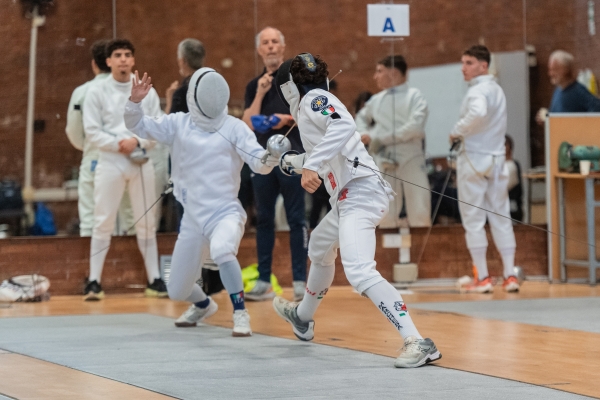 Matteo Beggio - A.S.D. P.M. TORINO Scherma– Ranking Round
CAMPIONATO ITALIANO JUNIOR PENTATHLON MODERNO
Maschile e Femminile
Roma – Montelibretti 17-19 aprile 2026
Foto D. Montano / DBM - Deepbluemedia
