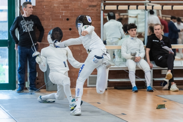Matteo Bovenzi - C.S. AERONAUTICA Matteo Gozzoli - Agon A.S.D. Scherma– Ranking Round
CAMPIONATO ITALIANO JUNIOR PENTATHLON MODERNO
Maschile e Femminile
Roma – Montelibretti 17-19 aprile 2026
Foto D. Montano / DBM - Deepbluemedia