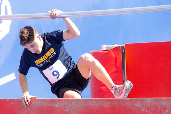 Alessio Bertulli - A.S.D. ARCADIA, Marco Ciamaglia - DINAMO TRIATHLON A.S.D. Ostacoli
CAMPIONATO ITALIANO JUNIOR PENTATHLON MODERNO
Maschile e Femminile
Roma – Montelibretti 17-19 aprile 2026
Foto D. Montano / DBM - Deepbluemedia