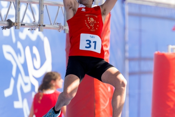 Alessio Bertulli - A.S.D. ARCADIA, Leonardo Caccia - G.S. FIAMME ORO Ostacoli
CAMPIONATO ITALIANO JUNIOR PENTATHLON MODERNO
Maschile e Femminile
Roma – Montelibretti 17-19 aprile 2026
Foto D. Montano / DBM - Deepbluemedia
