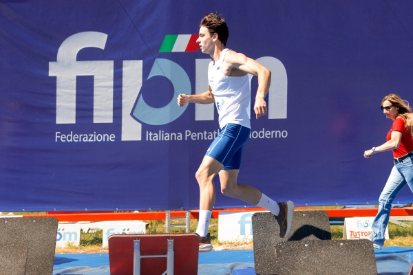 Denis Agavriloaie - CS Esercito Ostacoli
CAMPIONATO ITALIANO JUNIOR PENTATHLON MODERNO
Maschile e Femminile
Roma – Montelibretti 17-19 aprile 2026
Foto D. Montano / DBM - Deepbluemedia