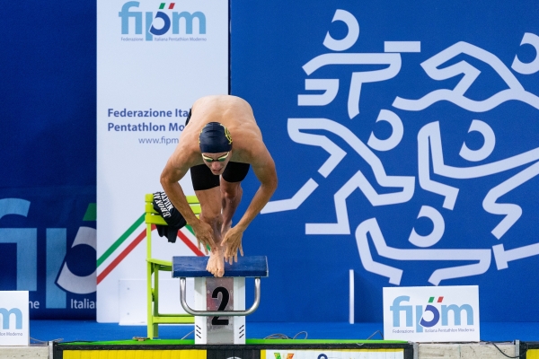 Matteo Bovenzi - C.S. AERONAUTICA Nuoto
CAMPIONATO ITALIANO JUNIOR PENTATHLON MODERNO
Maschile e Femminile
Roma – Montelibretti 17-19 aprile 2026
Foto D. Montano / DBM - Deepbluemedia
