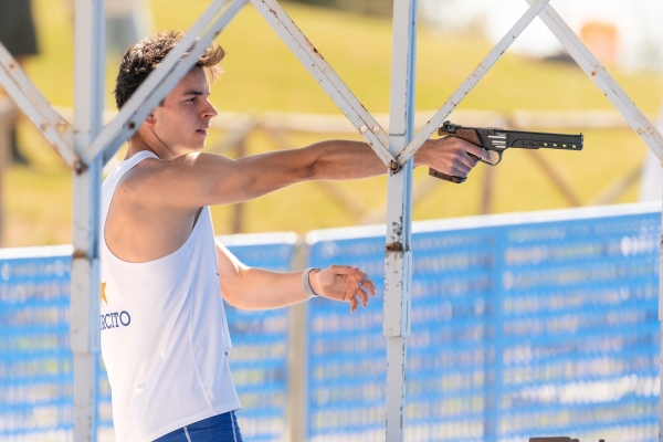 Denis Agavriloaie - CS Esercito Laser Run
CAMPIONATO ITALIANO JUNIOR PENTATHLON MODERNO
Maschile e Femminile
Roma – Montelibretti 17-19 aprile 2026
Foto D. Montano / DBM - Deepbluemedia