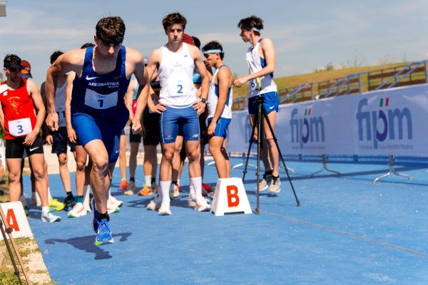 Matteo Bovenzi - C.S. AERONAUTICA Laser Run
CAMPIONATO ITALIANO JUNIOR PENTATHLON MODERNO
Maschile e Femminile
Roma – Montelibretti 17-19 aprile 2026
Foto D. Montano / DBM - Deepbluemedia