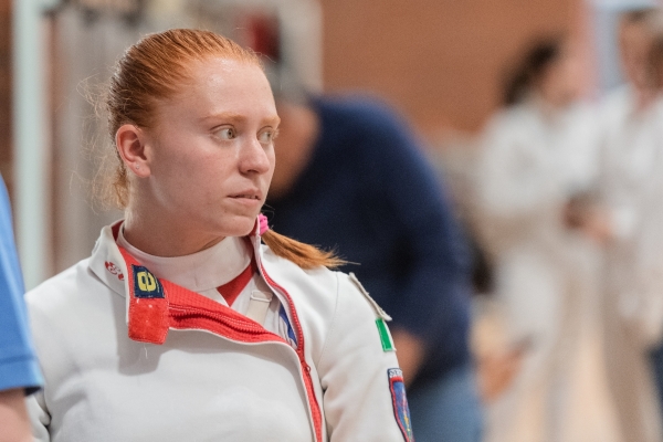 Elisa Sala - CS Esercito compete in  Scherma– Ranking Round
CAMPIONATO ITALIANO JUNIOR PENTATHLON MODERNO
Maschile e Femminile
Roma – Montelibretti 17-19 aprile 2026
Foto D. Montano / DBM - Deepbluemedia