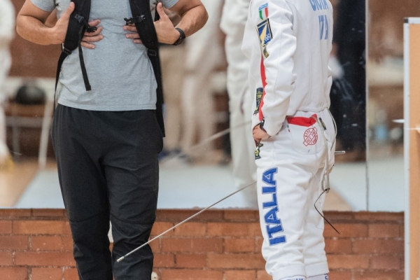 Teresa Gioia - C.S. AERONAUTICA compete in  Scherma– Ranking Round
CAMPIONATO ITALIANO JUNIOR PENTATHLON MODERNO
Maschile e Femminile
Roma – Montelibretti 17-19 aprile 2026
Foto D. Montano / DBM - Deepbluemedia