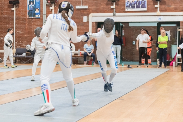 Sophie Pellegrini Ginevra Cassone - A.S.D. AREA 51 Scherma– Ranking Round
CAMPIONATO ITALIANO JUNIOR PENTATHLON MODERNO
Maschile e Femminile
Roma – Montelibretti 17-19 aprile 2026
Foto D. Montano / DBM - Deepbluemedia