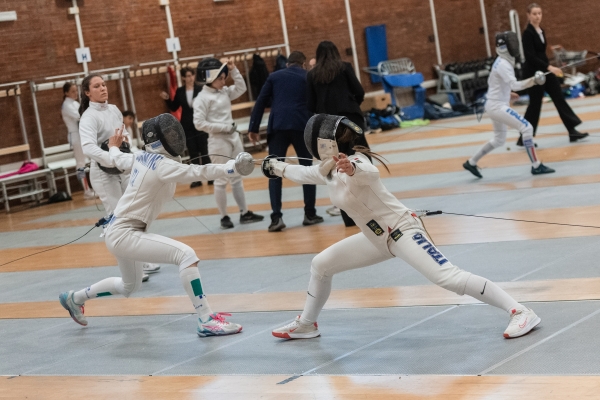 Sara Forti - A.S.D. PENTAFIANO Alice Gelormino - A.S.D. AREA 51 compete in  Scherma– Ranking Round
CAMPIONATO ITALIANO JUNIOR PENTATHLON MODERNO
Maschile e Femminile
Roma – Montelibretti 17-19 aprile 2026
Foto D. Montano / DBM - Deepbluemedia
