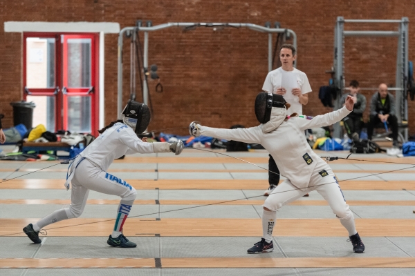 Ginevra Cassone - A.S.D. AREA 51 Elisa Sala - CS Esercito compete in  Scherma– Ranking Round
CAMPIONATO ITALIANO JUNIOR PENTATHLON MODERNO
Maschile e Femminile
Roma – Montelibretti 17-19 aprile 2026
Foto D. Montano / DBM - Deepbluemedia
