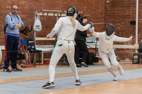 Carolina Bartolucci - A.S.D. FLAMINIO P.M. Matilde Piglionico - A.S.D. FLAMINIO P.M. compete in  Scherma– Ranking Round
CAMPIONATO ITALIANO JUNIOR PENTATHLON MODERNO
Maschile e Femminile
Roma – Montelibretti 17-19 aprile 2026
Foto D. Montano / DBM - Deepbluemedia