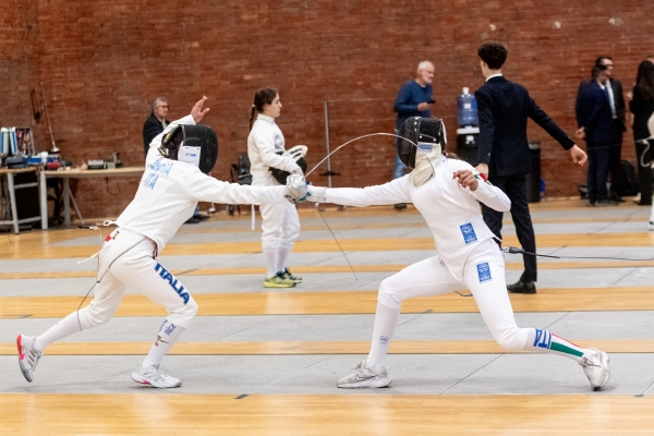 Teresa Gioia - C.S. AERONAUTICA  Sophie Pellegrini AREA 51 in gara nei Scherma– Ranking Round
CAMPIONATO ITALIANO JUNIOR PENTATHLON MODERNO
Maschile e Femminile
Roma – Montelibretti 17-19 aprile 2026
Foto D. Montano / DBM - Deepbluemedia