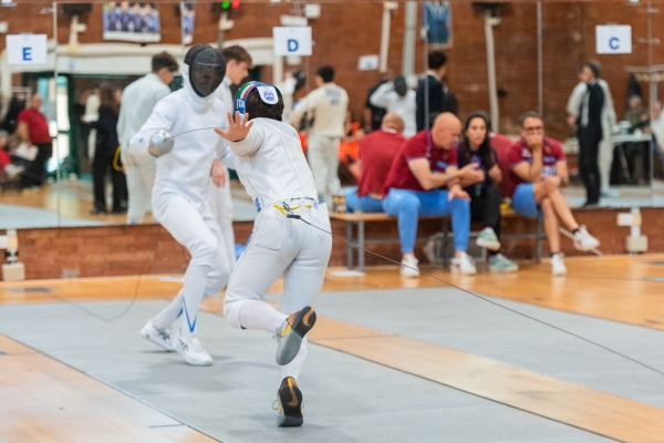Denis Agavriloaie - CS Esercito Alessandro Belli - A.S.D. AREA 51 Scherma– Ranking Round
CAMPIONATO ITALIANO JUNIOR PENTATHLON MODERNO
Maschile e Femminile
Roma – Montelibretti 17-19 aprile 2026
Foto D. Montano / DBM - Deepbluemedia