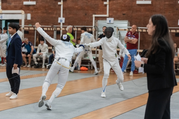 Denis Agavriloaie - CS Esercito Umberto Caringi - A.S.D. FARAPENTATHLON Scherma– Ranking Round
CAMPIONATO ITALIANO JUNIOR PENTATHLON MODERNO
Maschile e Femminile
Roma – Montelibretti 17-19 aprile 2026
Foto D. Montano / DBM - Deepbluemedia