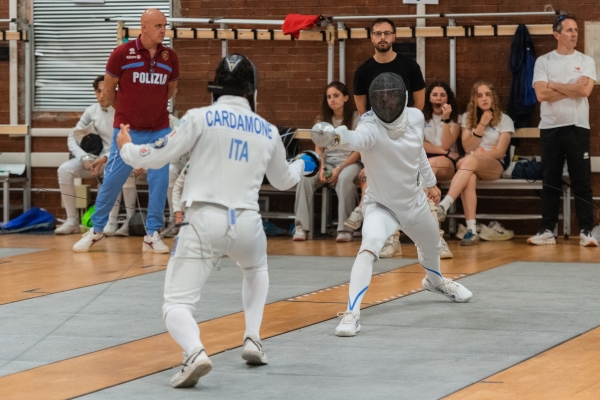 Denis Agavriloaie - CS Esercito Angelo Cardamone - A.S.D. P.M. TORINO Scherma– Ranking Round
CAMPIONATO ITALIANO JUNIOR PENTATHLON MODERNO
Maschile e Femminile
Roma – Montelibretti 17-19 aprile 2026
Foto D. Montano / DBM - Deepbluemedia