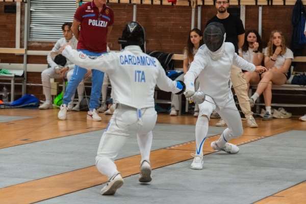Denis Agavriloaie - CS Esercito Angelo Cardamone - A.S.D. P.M. TORINO Scherma– Ranking Round
CAMPIONATO ITALIANO JUNIOR PENTATHLON MODERNO
Maschile e Femminile
Roma – Montelibretti 17-19 aprile 2026
Foto D. Montano / DBM - Deepbluemedia