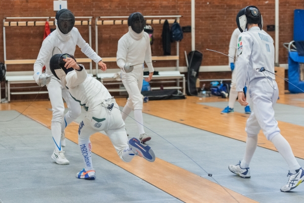 Denis Agavriloaie - CS Esercito Angelo Gianluca Alessandro - A.S.D. PENTATHLON MODENA Scherma– Ranking Round
CAMPIONATO ITALIANO JUNIOR PENTATHLON MODERNO
Maschile e Femminile
Roma – Montelibretti 17-19 aprile 2026
Foto D. Montano / DBM - Deepbluemedia