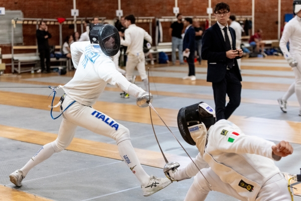 Matteo Bovenzi - C.S. AERONAUTICA in gara nei Scherma– Ranking Round
CAMPIONATO ITALIANO JUNIOR PENTATHLON MODERNO
Maschile e Femminile
Roma – Montelibretti 17-19 aprile 2026
Foto D. Montano / DBM - Deepbluemedia