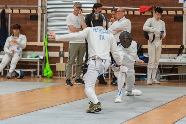 Denis Agavriloaie - CS Esercito Tommaso Tuccimei Athilion Roma, Denis Agavriloaie - CS Esercito Leonardo Petrocchi - G.S. FIAMME ORO Scherma– Ranking Round
CAMPIONATO ITALIANO JUNIOR PENTATHLON MODERNO
Maschile e Femminile
Roma – Montelibretti 17-19 aprile 2026
Foto D. Montano / DBM - Deepbluemedia