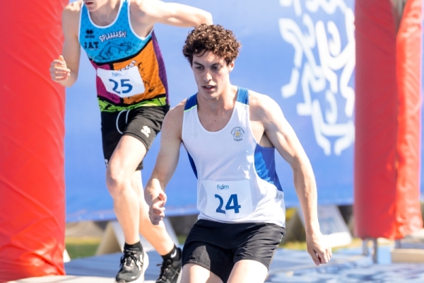 Alessio Bertulli - A.S.D. ARCADIA, Matteo Beggio - A.S.D. P.M. TORINO Ostacoli
CAMPIONATO ITALIANO JUNIOR PENTATHLON MODERNO
Maschile e Femminile
Roma – Montelibretti 17-19 aprile 2026
Foto D. Montano / DBM - Deepbluemedia