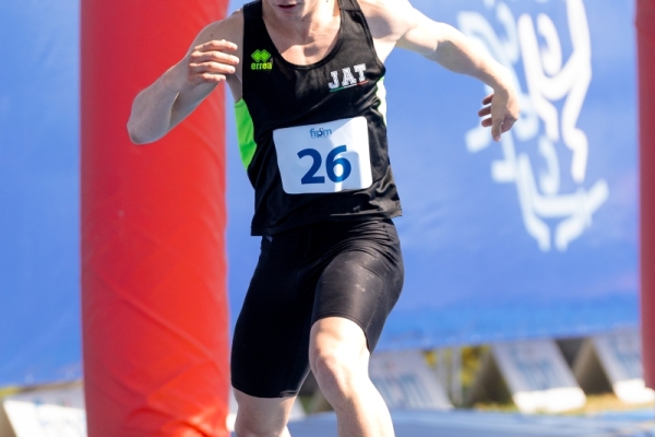 Alessio Bertulli - A.S.D. ARCADIA, Francesco Ascione - A.S.D. JUNIOR ASTI Ostacoli
CAMPIONATO ITALIANO JUNIOR PENTATHLON MODERNO
Maschile e Femminile
Roma – Montelibretti 17-19 aprile 2026
Foto D. Montano / DBM - Deepbluemedia