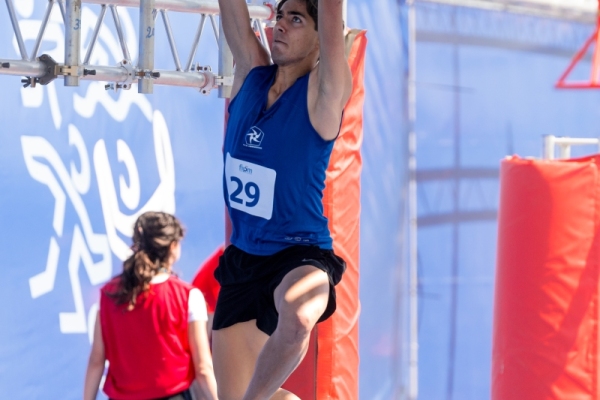 Alessio Bertulli - A.S.D. ARCADIA, Umberto Caringi - A.S.D. FARAPENTATHLON Ostacoli
CAMPIONATO ITALIANO JUNIOR PENTATHLON MODERNO
Maschile e Femminile
Roma – Montelibretti 17-19 aprile 2026
Foto D. Montano / DBM - Deepbluemedia