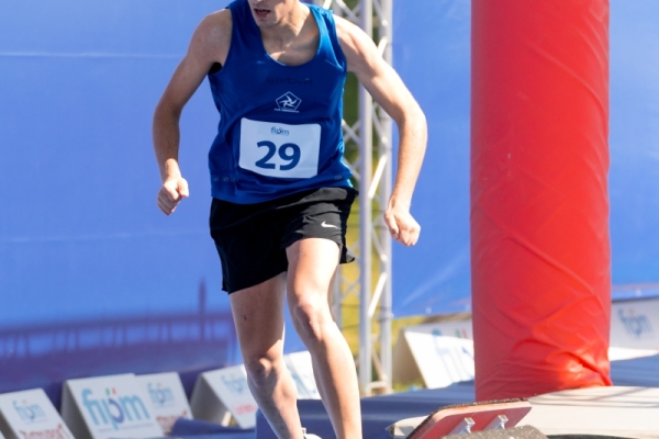 Alessio Bertulli - A.S.D. ARCADIA, Umberto Caringi - A.S.D. FARAPENTATHLON Ostacoli
CAMPIONATO ITALIANO JUNIOR PENTATHLON MODERNO
Maschile e Femminile
Roma – Montelibretti 17-19 aprile 2026
Foto D. Montano / DBM - Deepbluemedia