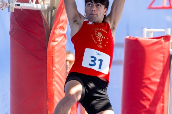 Alessio Bertulli - A.S.D. ARCADIA, Leonardo Caccia - G.S. FIAMME ORO Ostacoli
CAMPIONATO ITALIANO JUNIOR PENTATHLON MODERNO
Maschile e Femminile
Roma – Montelibretti 17-19 aprile 2026
Foto D. Montano / DBM - Deepbluemedia