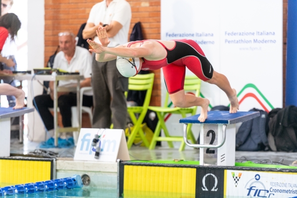 Elisa Sala - CS Esercito Nuoto
CAMPIONATO ITALIANO JUNIOR PENTATHLON MODERNO
Maschile e Femminile
Roma – Montelibretti 17-19 aprile 2026
Foto D. Montano / DBM - Deepbluemedia
