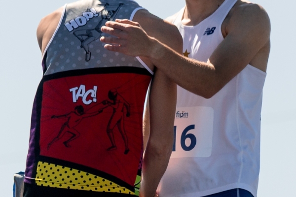 Denis Agavriloaie - CS Esercito Alessandro Boero - A.S.D. JUNIOR ASTI Ostacoli
CAMPIONATO ITALIANO JUNIOR PENTATHLON MODERNO
Maschile e Femminile
Roma – Montelibretti 17-19 aprile 2026
Foto D. Montano / DBM - Deepbluemedia