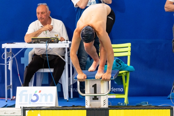 Matteo Nocetti - Agon A.S.D. Nuoto
CAMPIONATO ITALIANO JUNIOR PENTATHLON MODERNO
Maschile e Femminile
Roma – Montelibretti 17-19 aprile 2026
Foto D. Montano / DBM - Deepbluemedia
