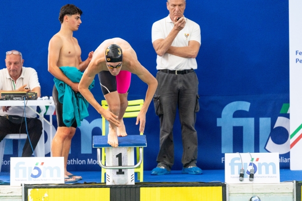Alessandro Boero - A.S.D. JUNIOR ASTI Nuoto
CAMPIONATO ITALIANO JUNIOR PENTATHLON MODERNO
Maschile e Femminile
Roma – Montelibretti 17-19 aprile 2026
Foto D. Montano / DBM - Deepbluemedia