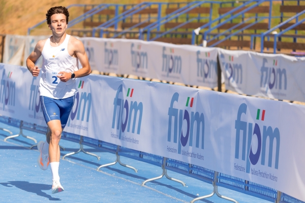 Denis Agavriloaie - CS Esercito Laser Run
CAMPIONATO ITALIANO JUNIOR PENTATHLON MODERNO
Maschile e Femminile
Roma – Montelibretti 17-19 aprile 2026
Foto D. Montano / DBM - Deepbluemedia